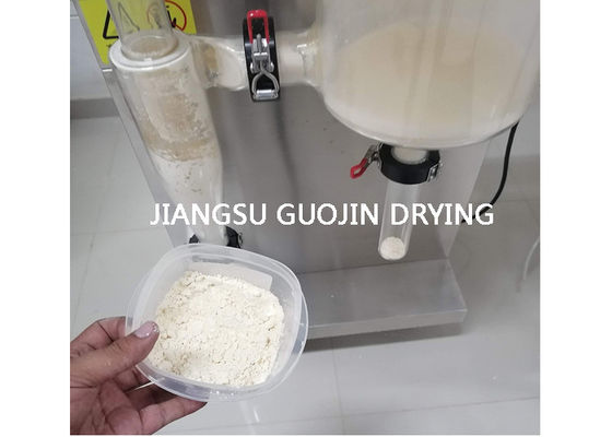 tipo asciutto essiccatoio a spruzzo del banco della polvere 1kg/H per di latte in polvere