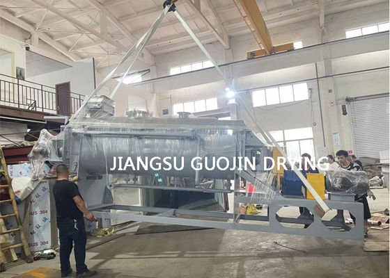 Asciugatrice a padella continua efficiente da 20 kW con temperatura di funzionamento da 120 a 150 °C