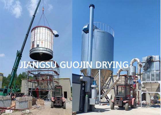 Macchina di asciugatura a spruzzo a disco atomizzante da 150 mm con sistema di controllo PLC o DSC per prodotti chimici