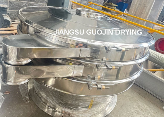 1-4 Strato 0,5-3kw attrezzatura di screening vibrante 380V/50Hz per 450-1100 Kg/h Capacità