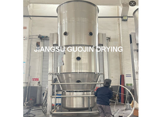 Asciugatrice per letti fluidizzati di 1800 mm di diametro con capacità minima di 250 kg