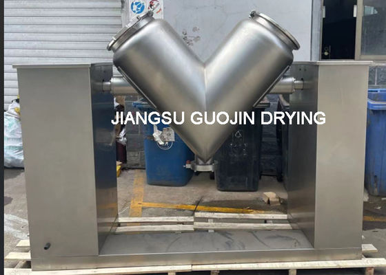 Peso di carico 1600 kg Giacca doppia Macchine chimiche V Mixer