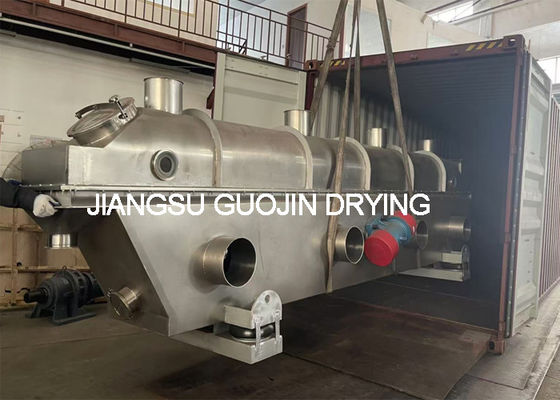 Asciugatrice per letti a fluido vibrante 180-250 kg/h 9m2 Area letto fluidizzata