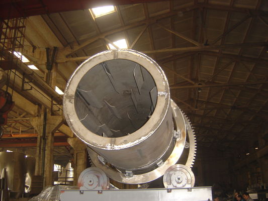 macchina rotatoria dell'essiccatore dell'aria calda della polvere di metallo 5000kg