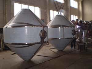 doppia macchina rotatoria dell'essiccazione sotto vuoto del cono 2000L