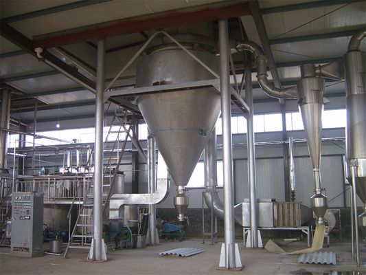 Essiccatore di spruzzo industriale chimico 1000kg/h dell'acciaio inossidabile