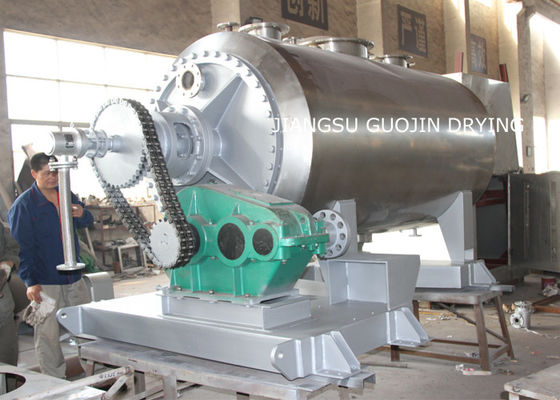 essiccatore rotatorio 5.5KW della pagaia di vuoto del rastrello 10rpm per i materiali liquidi della forma