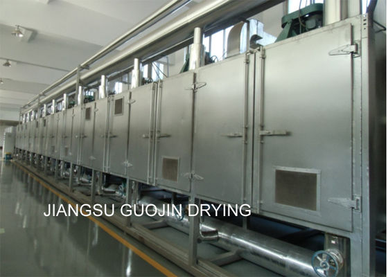 1.6M a un solo strato Width Conveyor Mesh Belt Dryer For Vegetable
