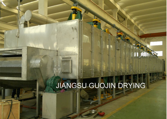 Multi trasportatore Mesh Belt Dryer 5.5KW di strato per i chip della manioca