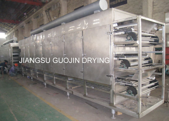 trasportatore Mesh Belt Dryer For Fruit del riscaldamento di vapore 375kg/h