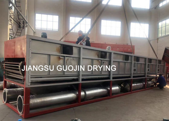 Il trasportatore più asciutto Mesh Belt Drying Machine Single dei peperoncini rossi delle derrate alimentari mette a strati il metro 2x10