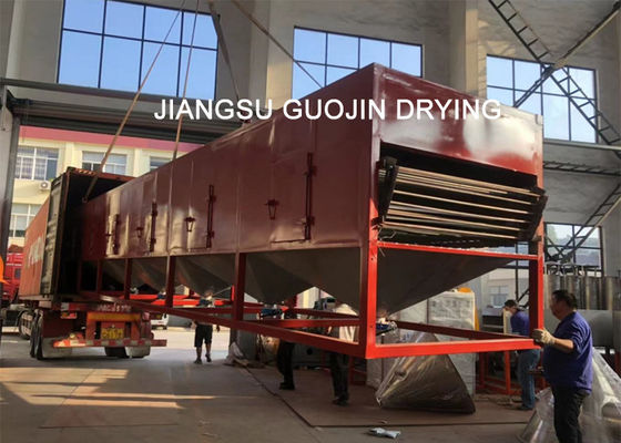 Il trasportatore più asciutto Mesh Belt Drying Machine Single dei peperoncini rossi delle derrate alimentari mette a strati il metro 2x10