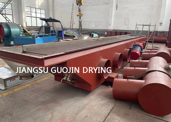 Essiccatore a letto fluidizzato di ZLG-1.5x9M Horizontal Continuous Vibrating per sale