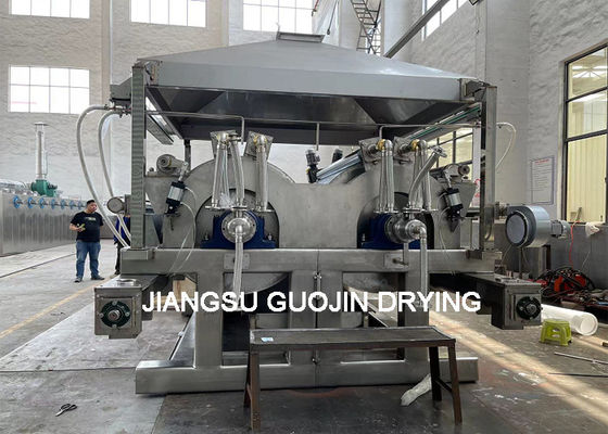 Tamburo essiccatore delle derrate alimentari 2M Length Scraper Double per i fiocchi di patate