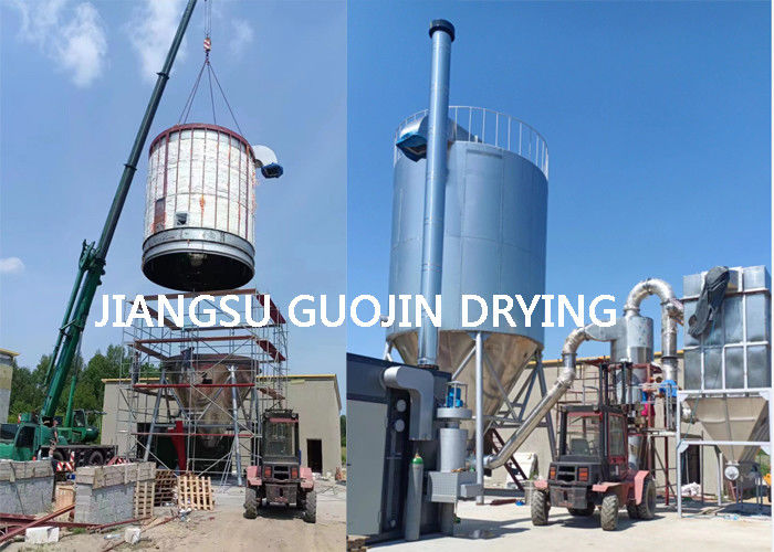 Macchina di asciugatura a spruzzo a disco atomizzante da 150 mm con sistema di controllo PLC o DSC per prodotti chimici