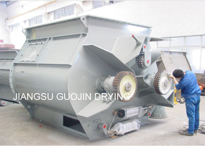 Mescolatore di paletta orizzontale dell'asse del doppio di gravità zero 300kg/batch per l'alimentazione del pollame